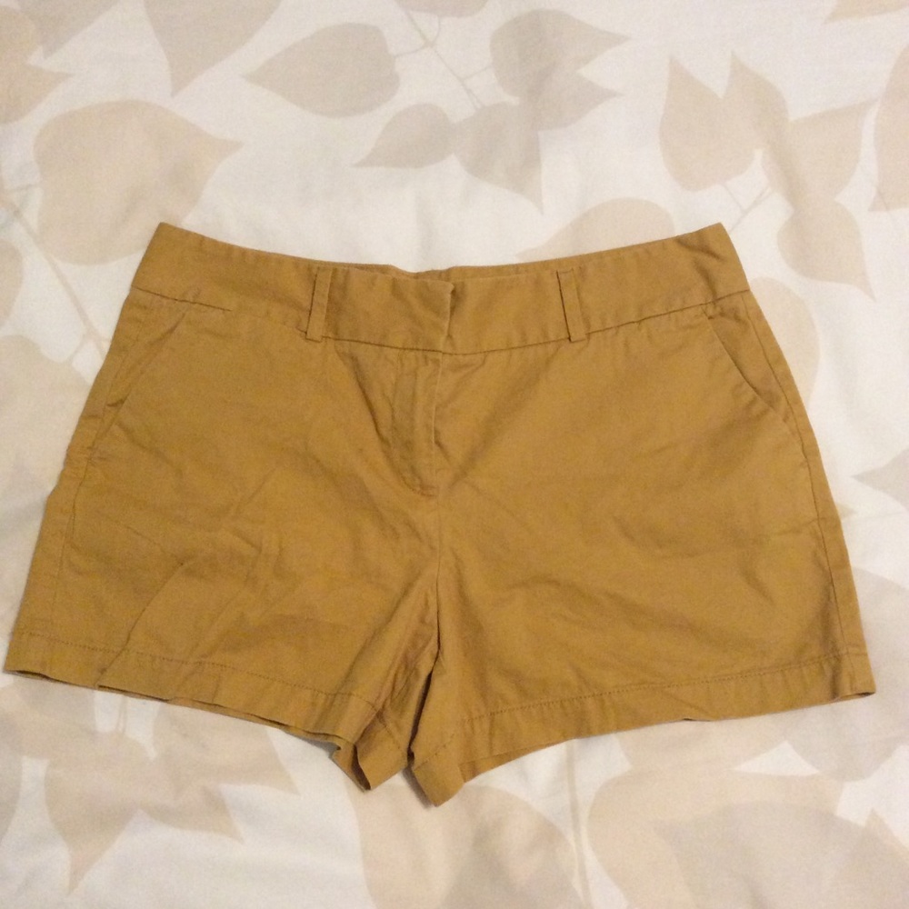 LOFT Shorts, Mustard Yellow, Size 10